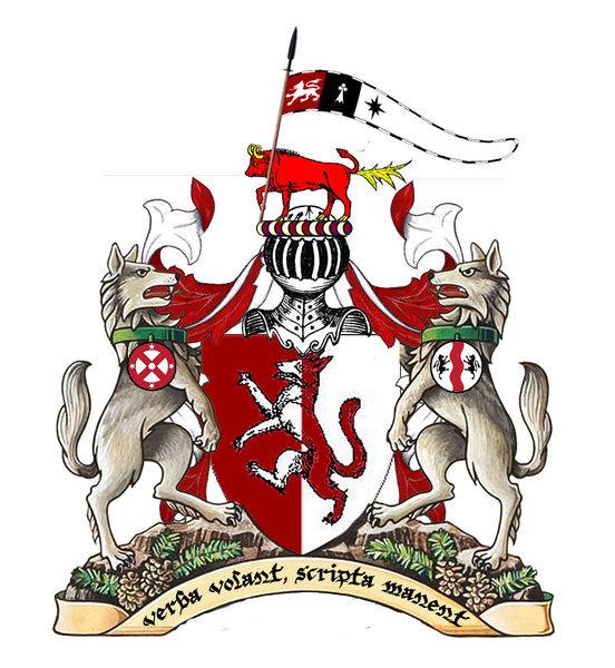 Colyne's Achievement of Arms